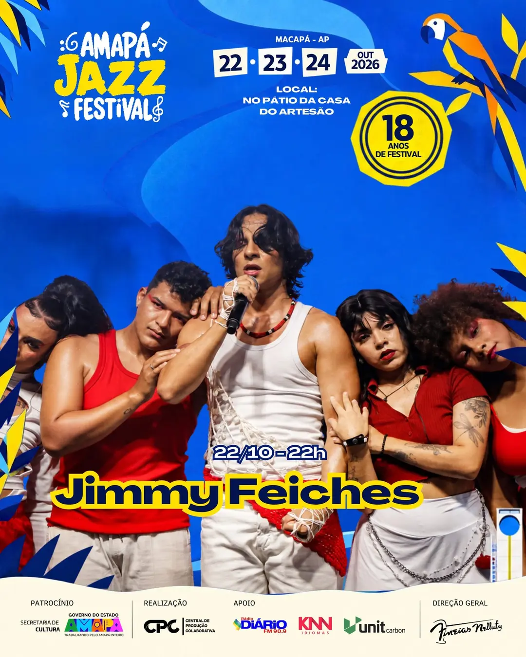 Flyer de Jimmy Feiches