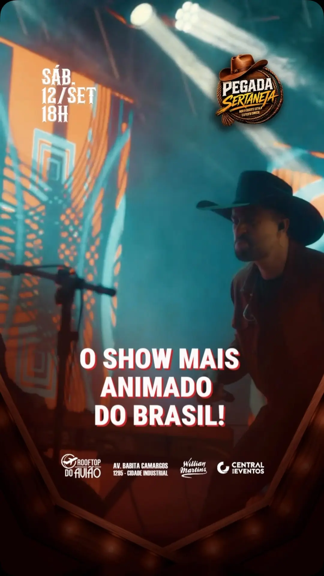 Flyer de Avila, Francis & Lucas e mais 5 artistas