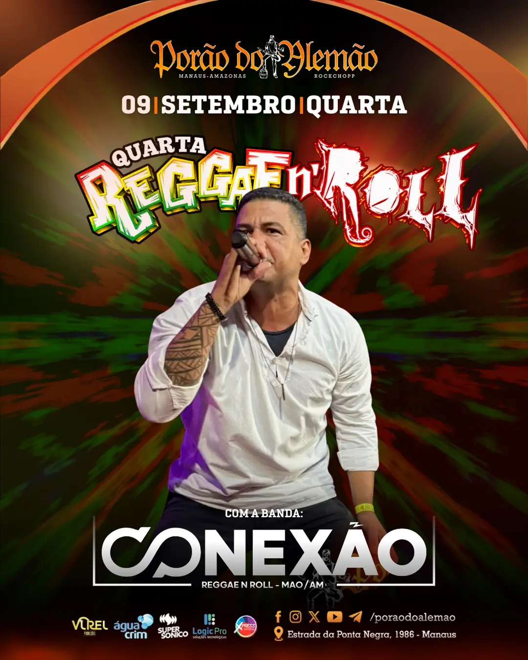 Flyer de Banda Conexao e Vibe Banda Conexão
