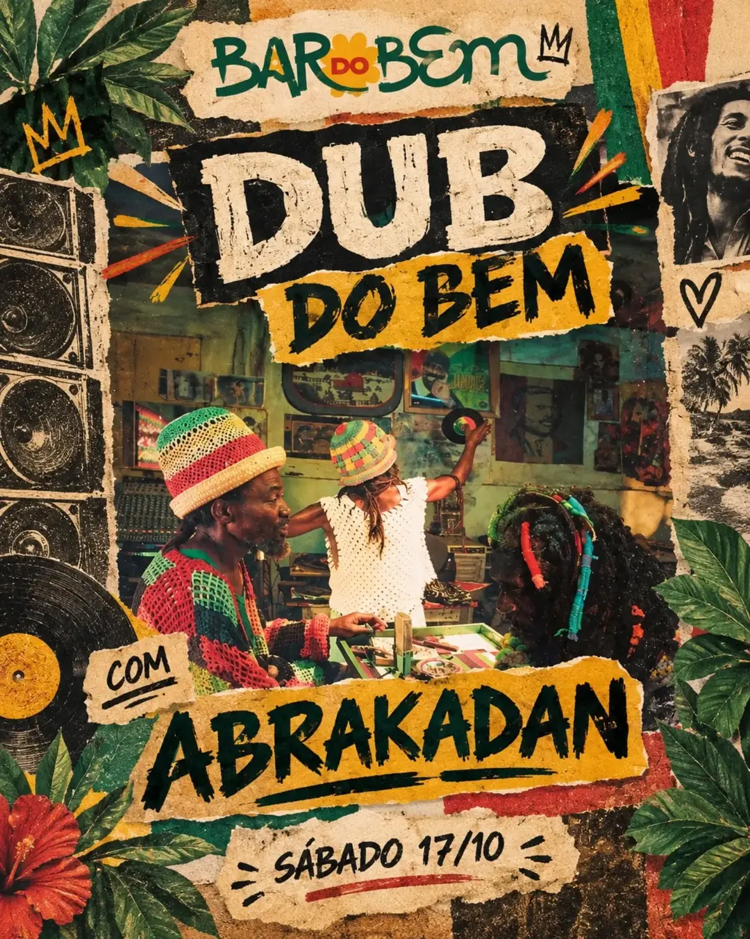 Flyer de Abrakadan Sounds