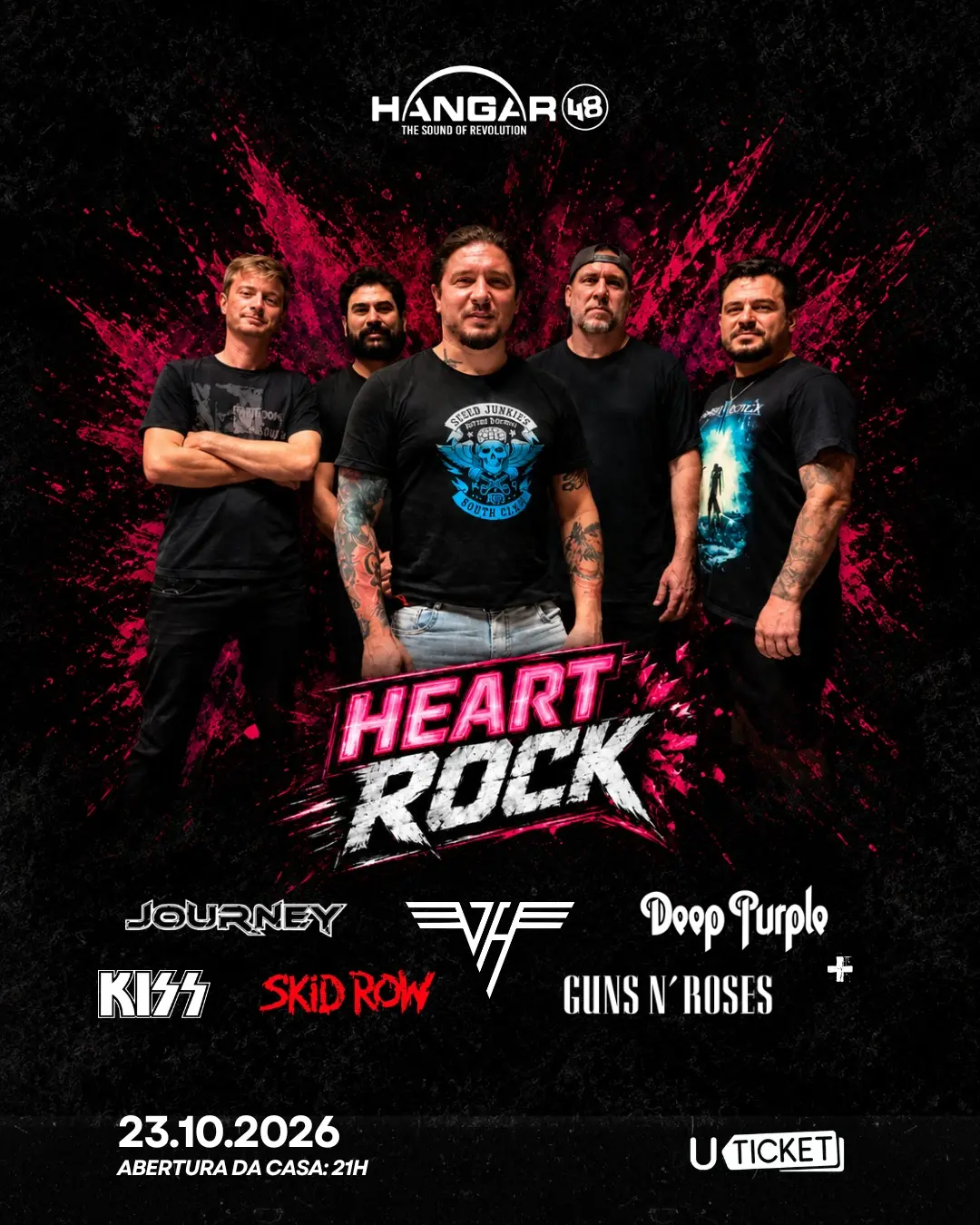 Flyer de HeartRock