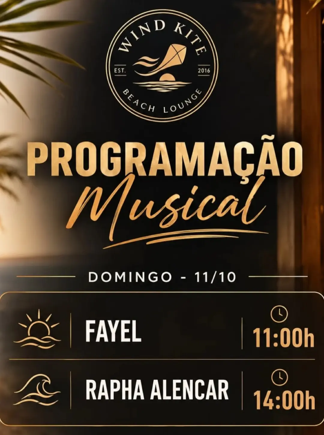 Flyer de Rafael Moura e Raphael Alencar