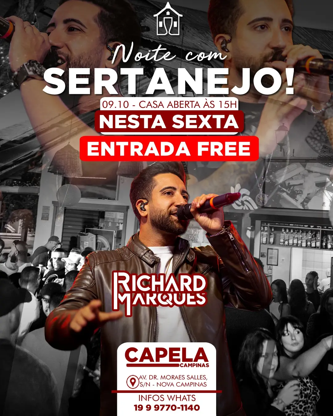 Flyer de Richard Marques