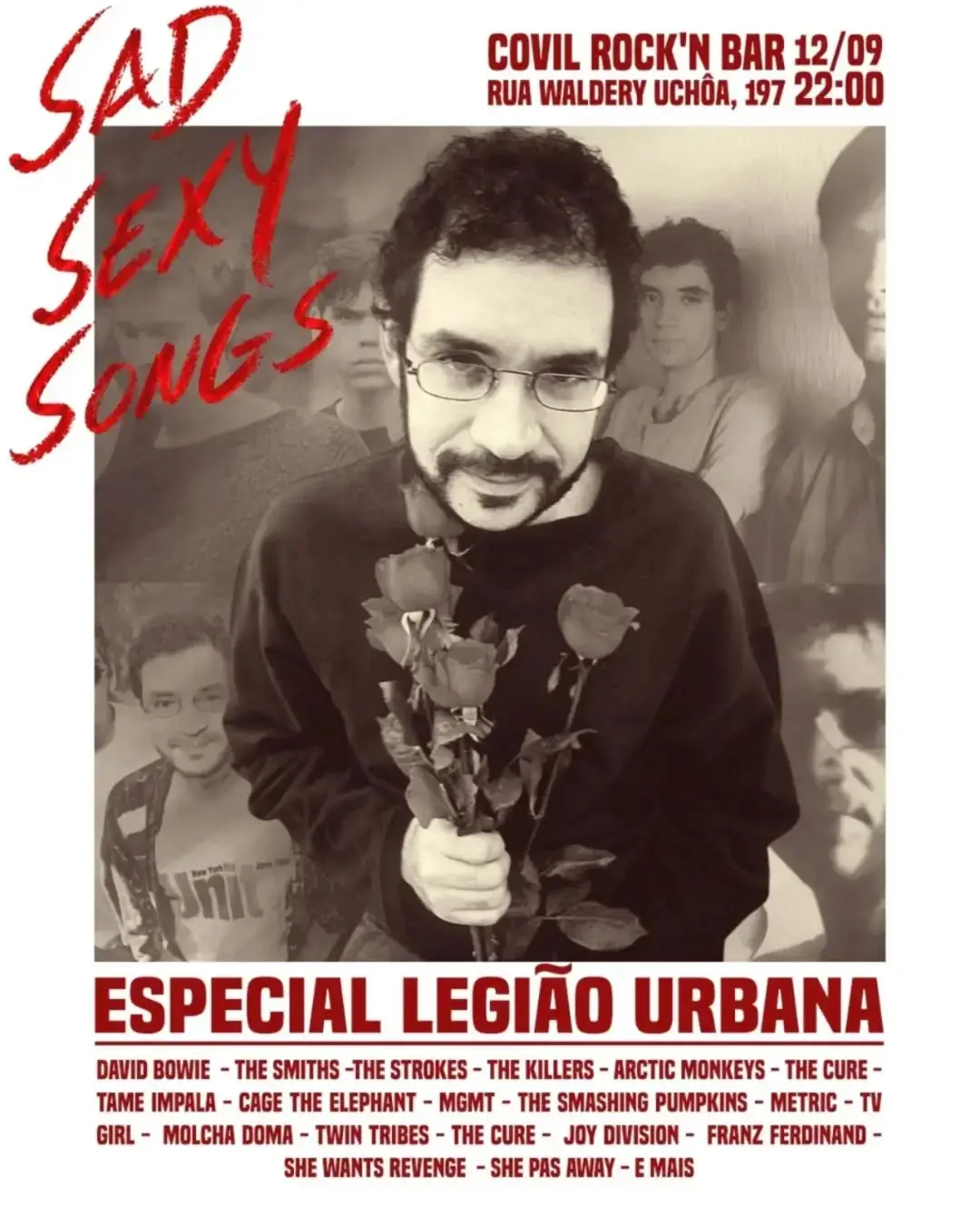 Flyer de SADSEXYSONGS, fabriciomesquita92 e mais 2 artistas