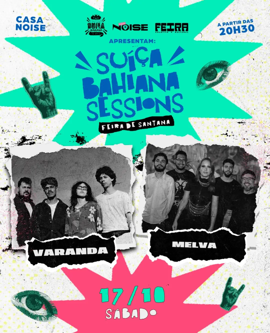 Flyer de Varanda e Melva