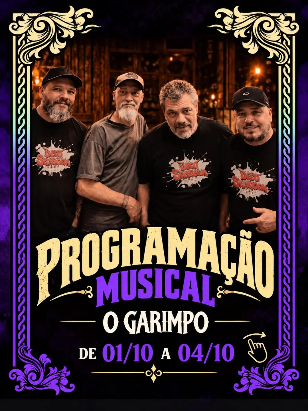 Flyer de Grupo de Risco