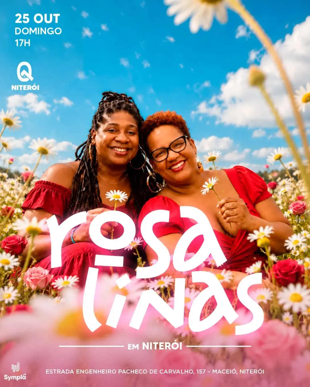 Flyer de Samba das Rosalinas