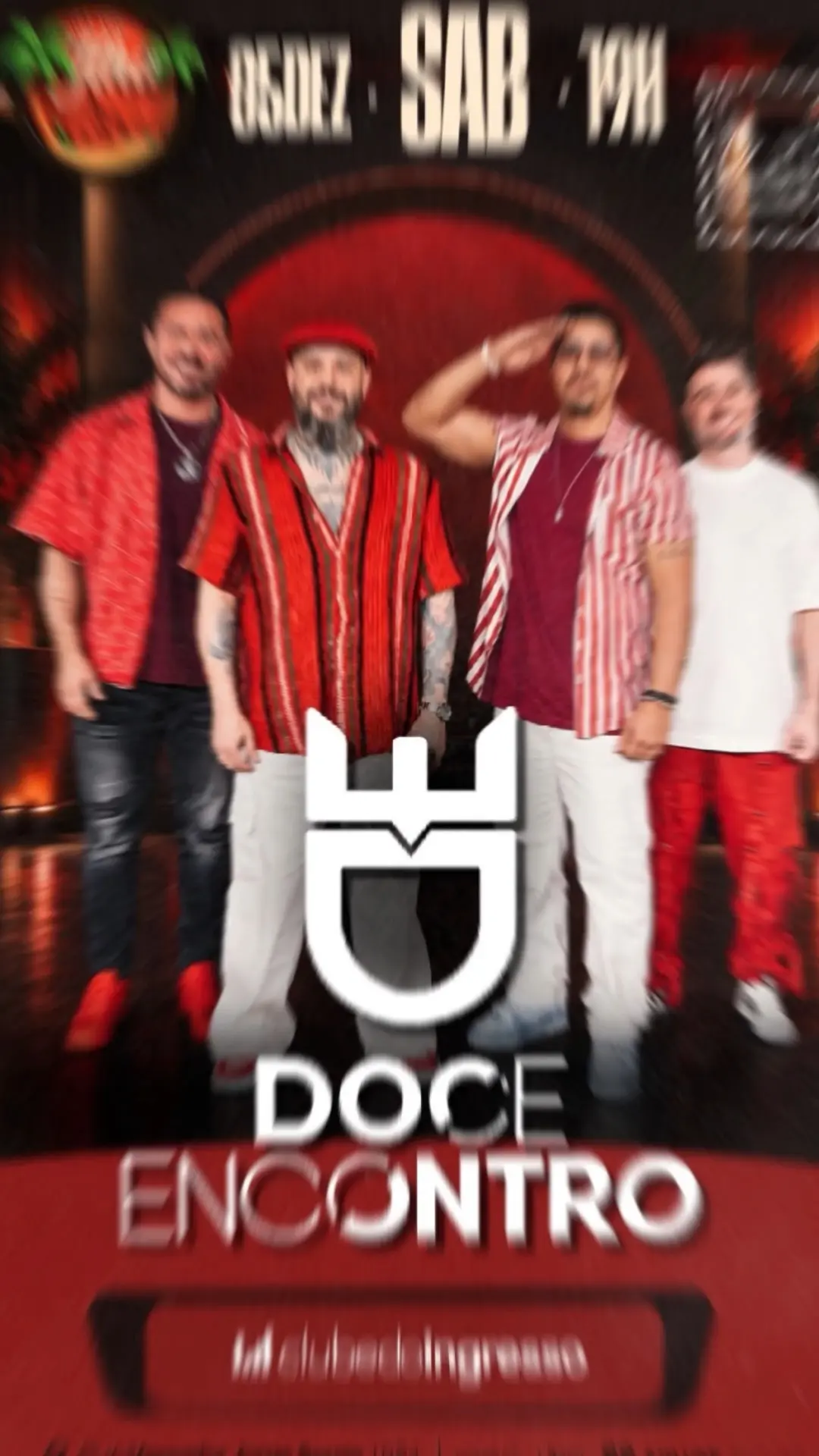 Flyer de Doce Encontro