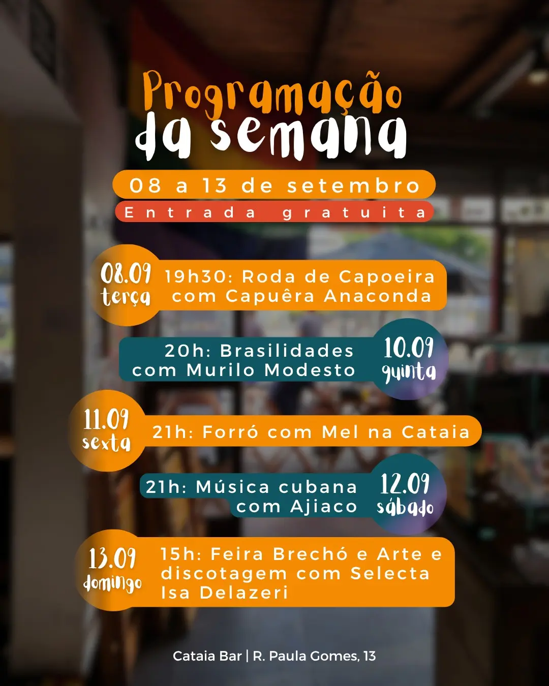 Flyer de Ajiaco