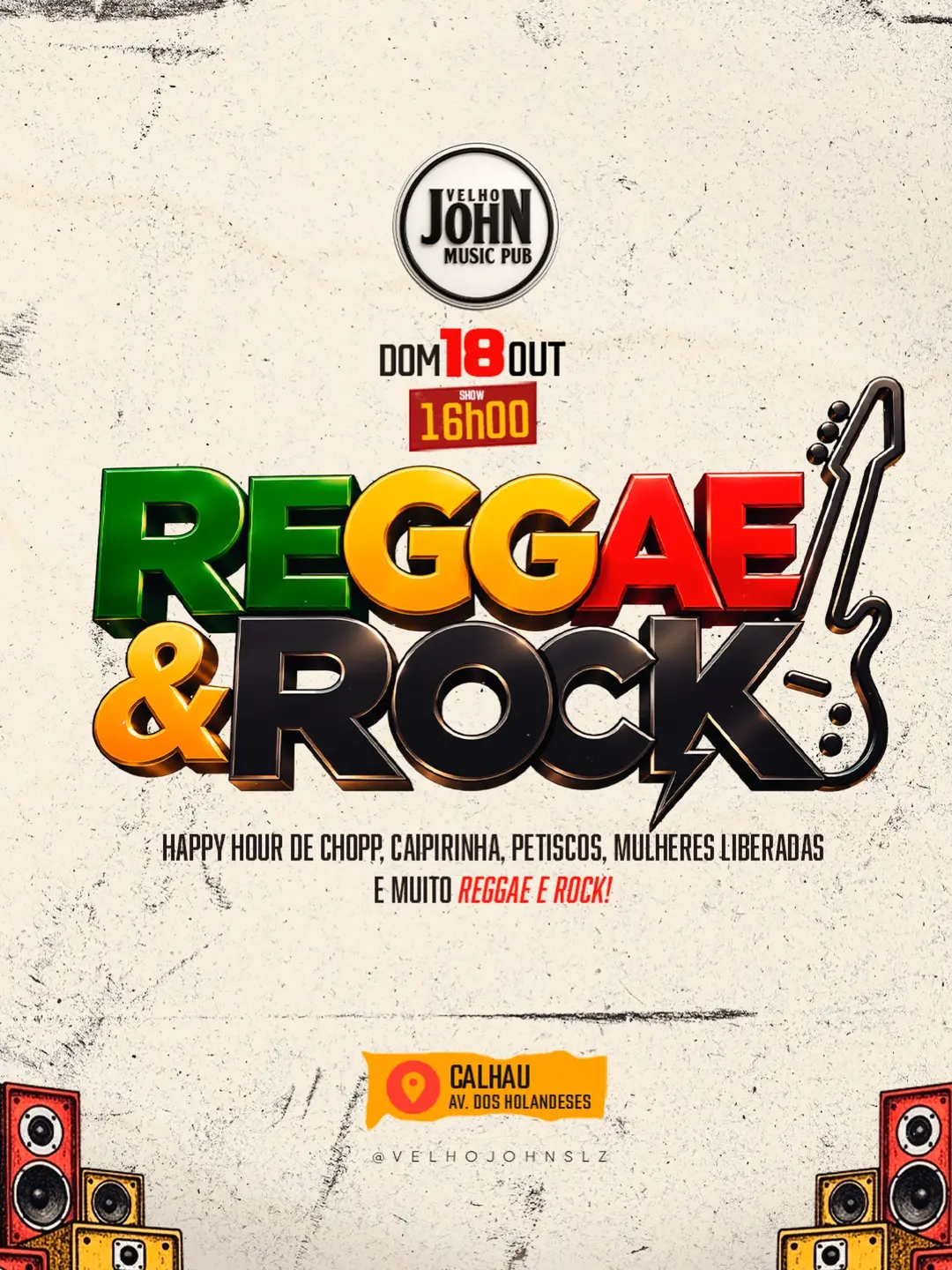 Flyer de Jamilson Jackson Jackson e DJ Léo Scartey