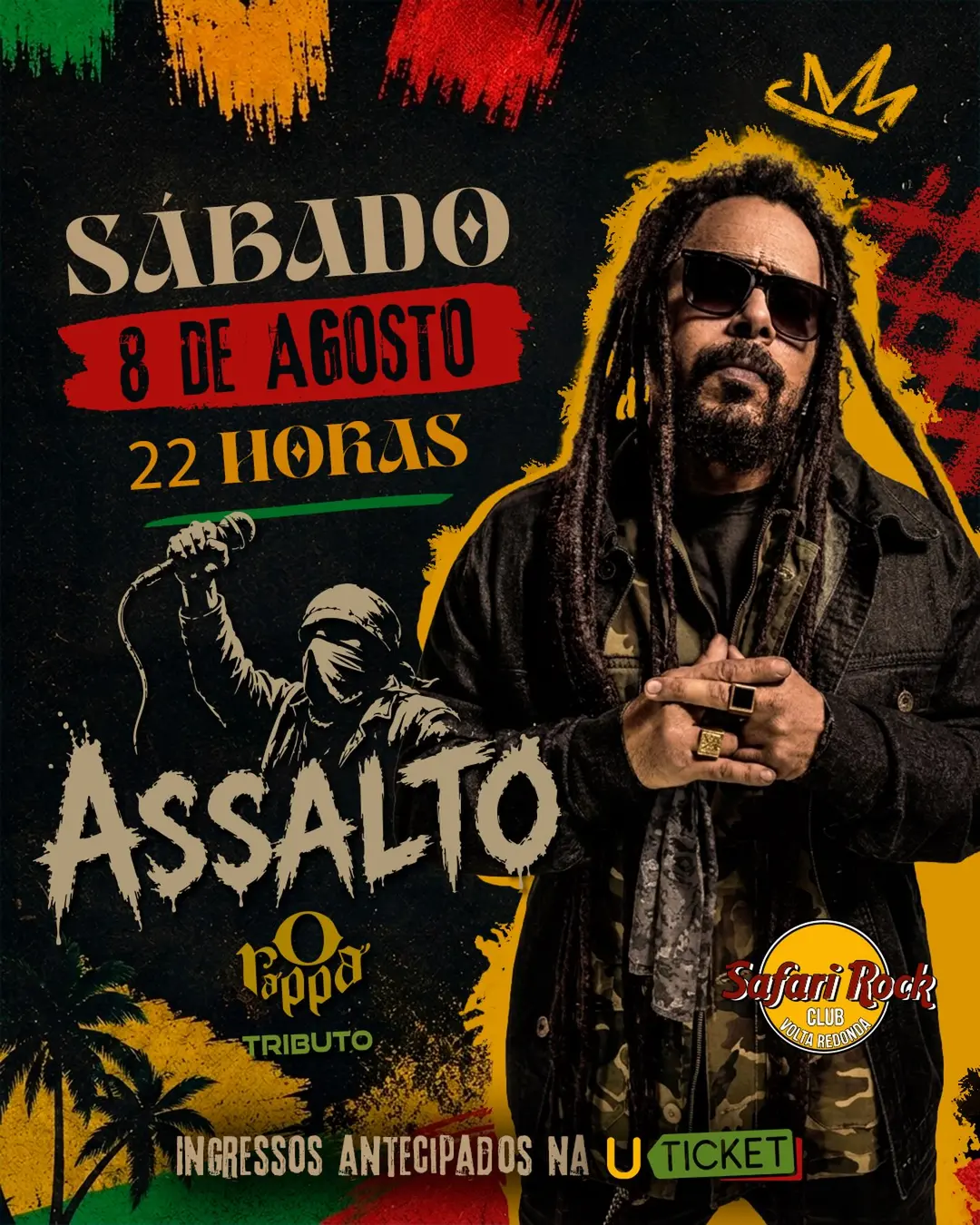 Flyer de Banda Assalto