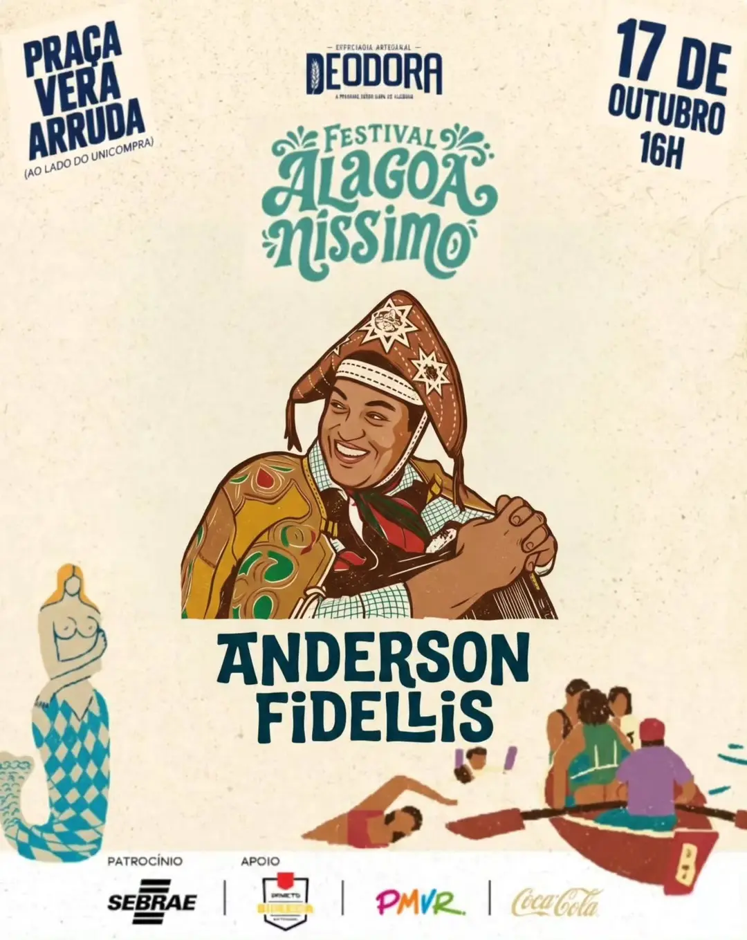 Flyer de Anderson Fidellis
