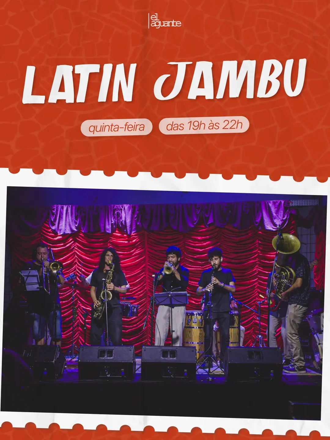 Flyer de Latin Jazz