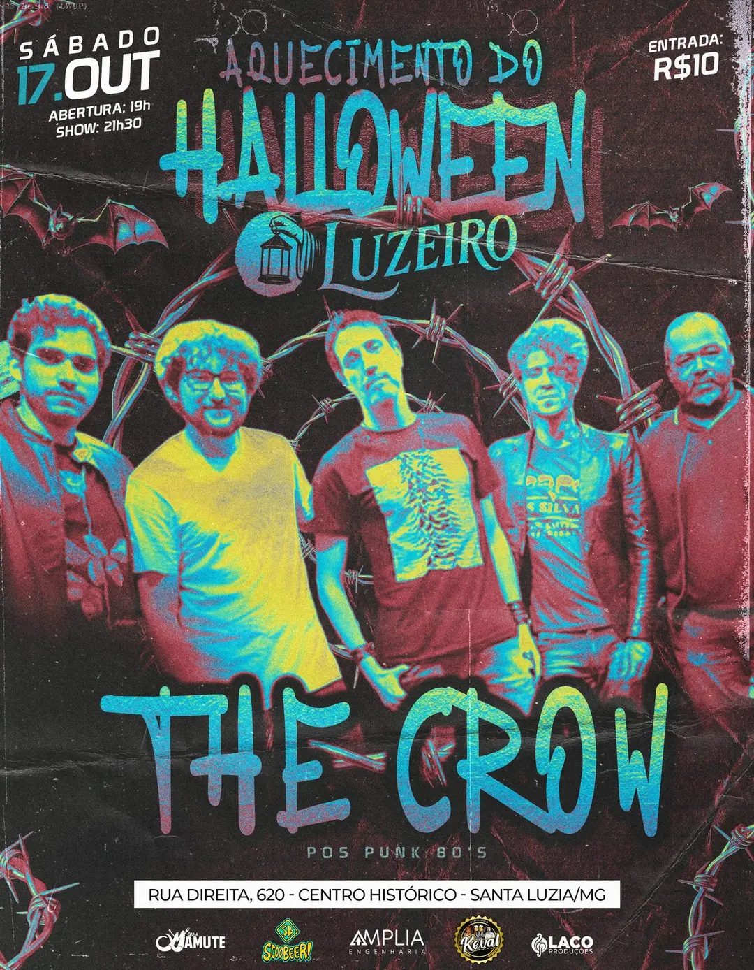 Flyer de The Crow