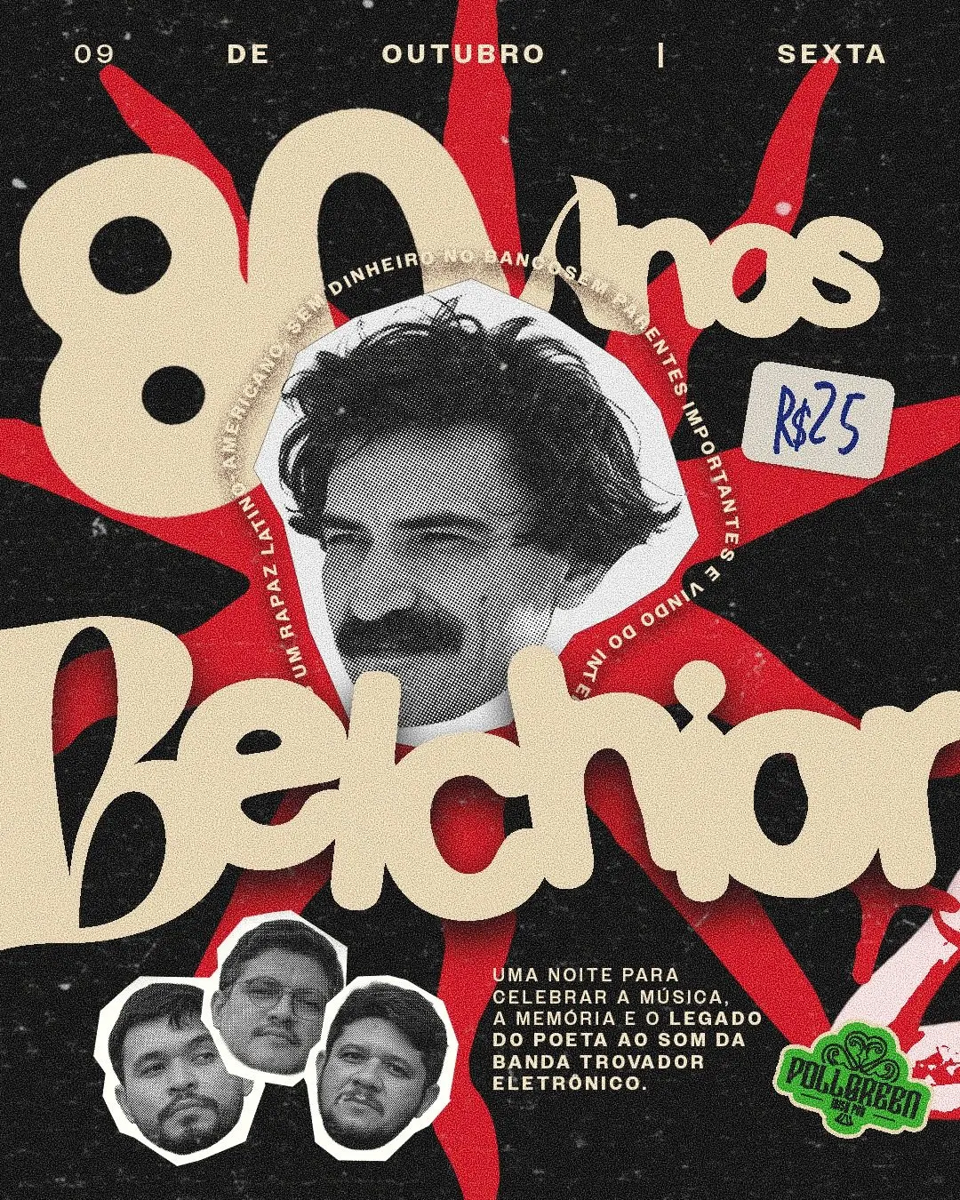 Flyer de Trovador Eletrônico
