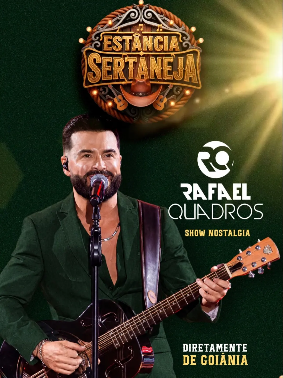 Flyer de Rafael Quadros