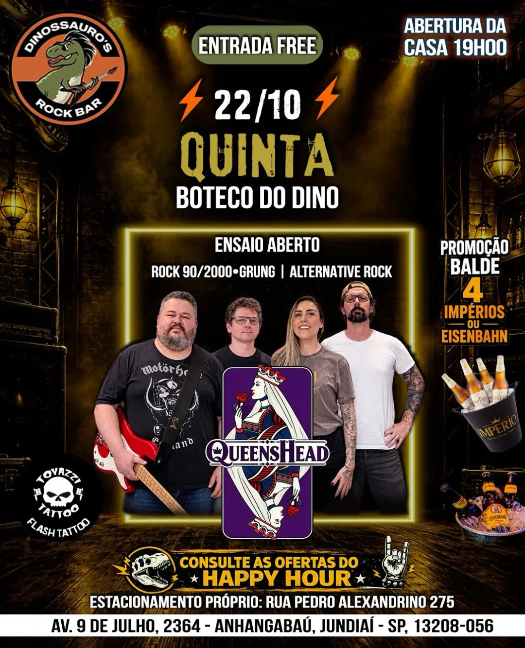 Flyer de Queenshead