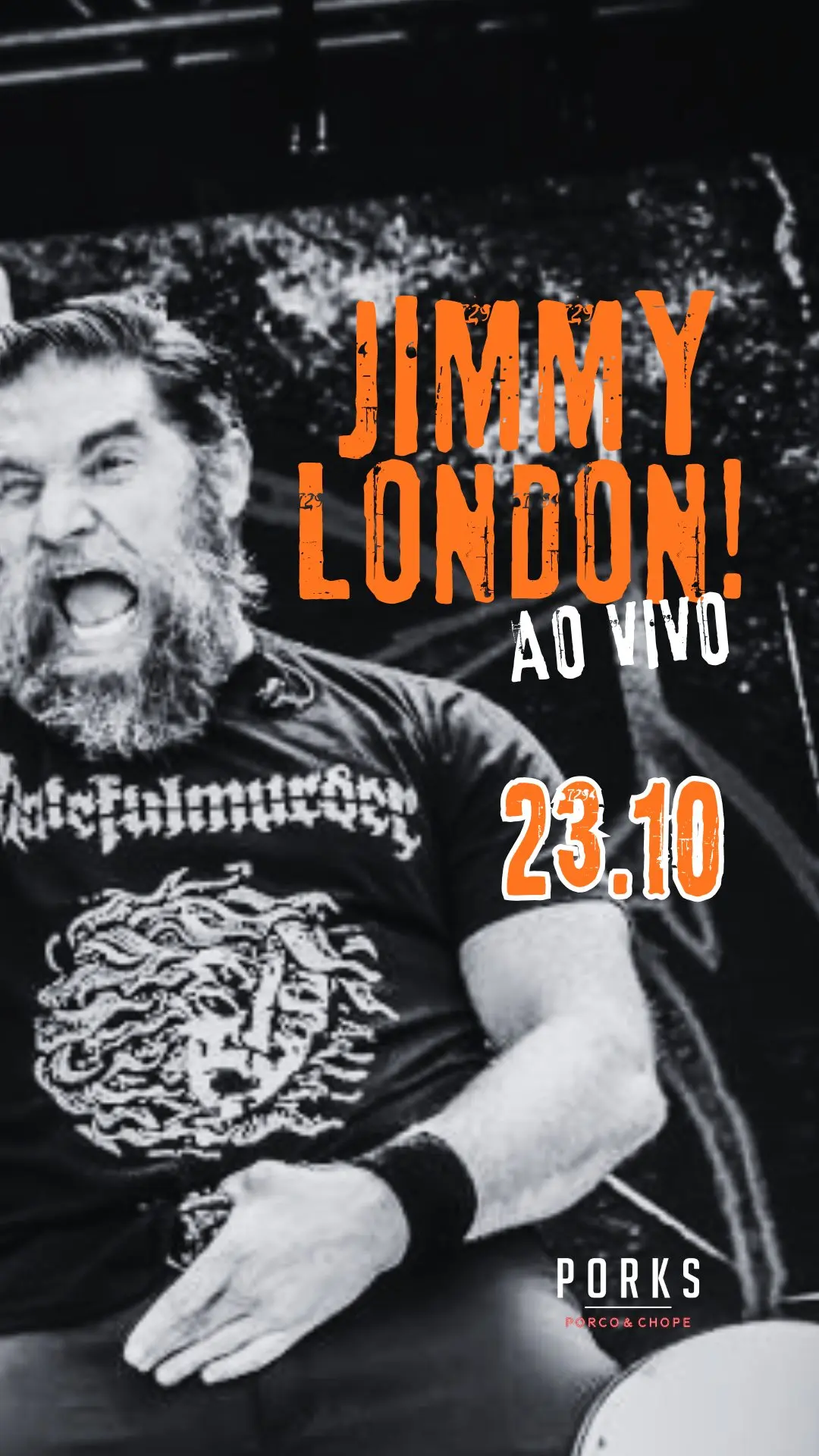 Flyer de Jimmy London