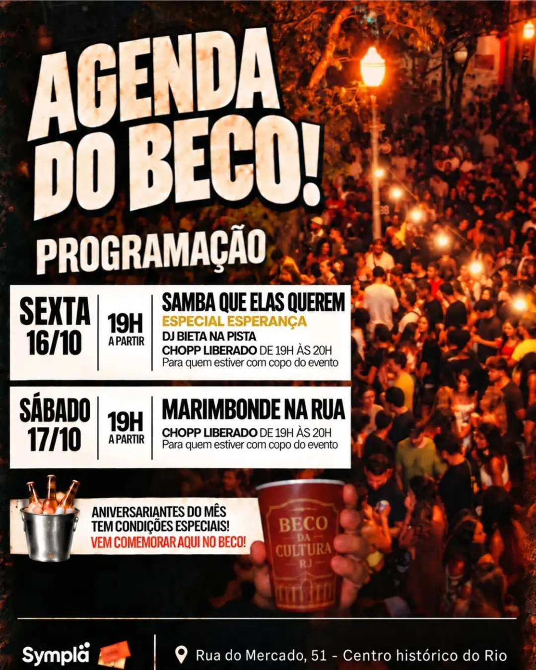 Flyer de Casa de Marimbondo, DJ Mitto e mais 5 artistas