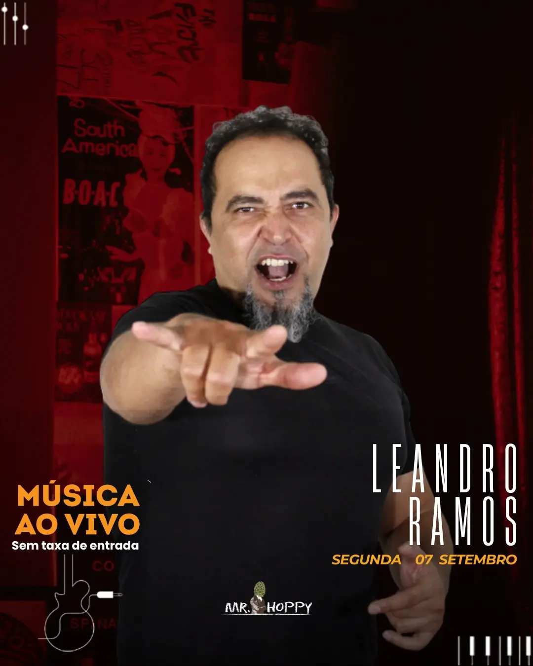 Flyer de Leandro Ramos