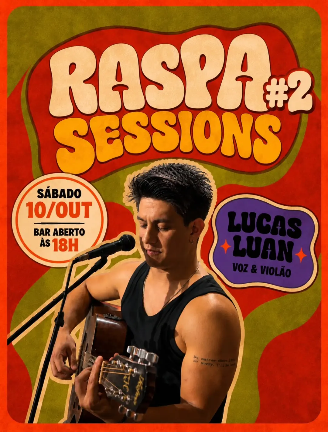 Flyer de Lucas Luan