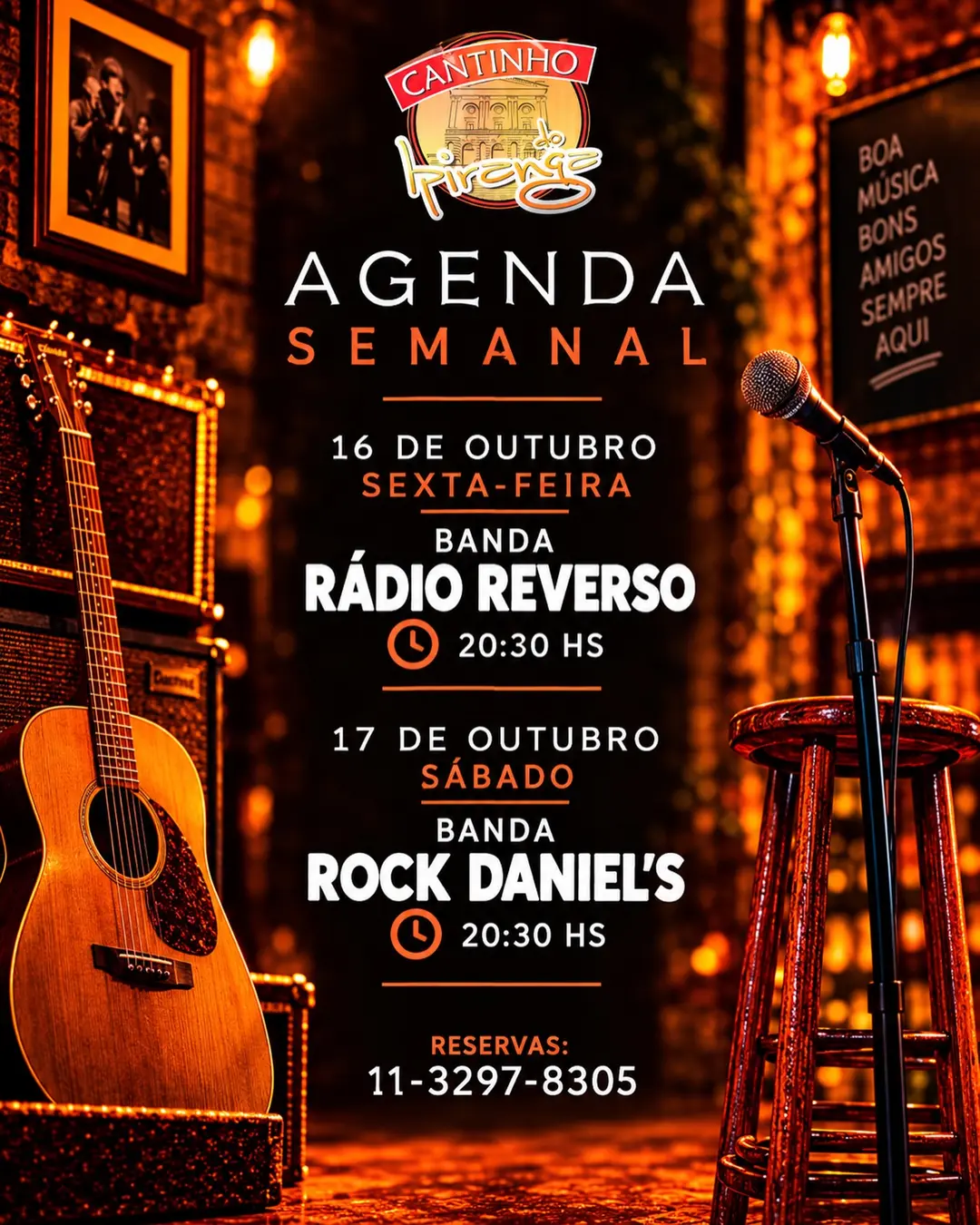 Flyer de Banda Rock Daniel’s