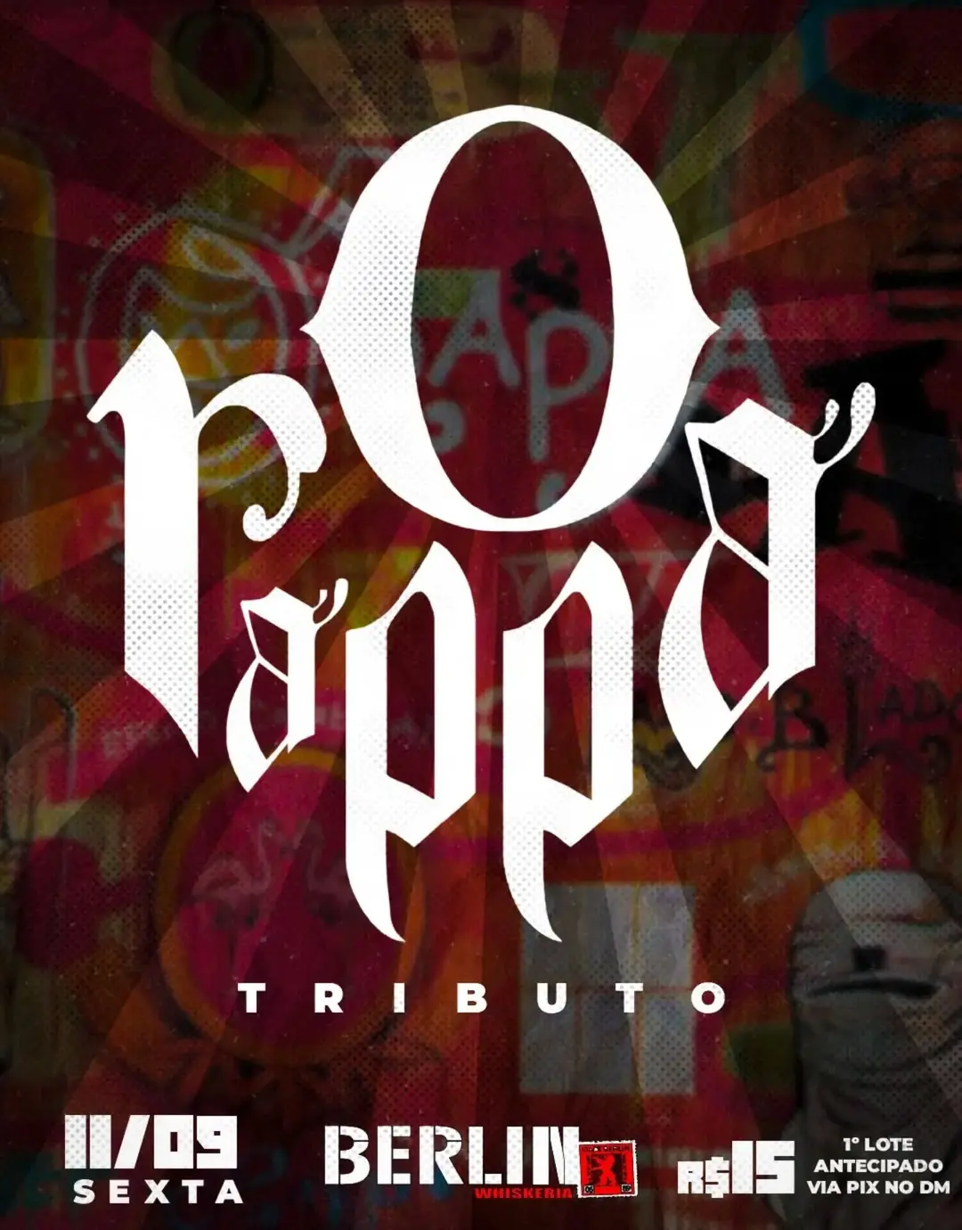 Flyer de O Rappa Tributo
