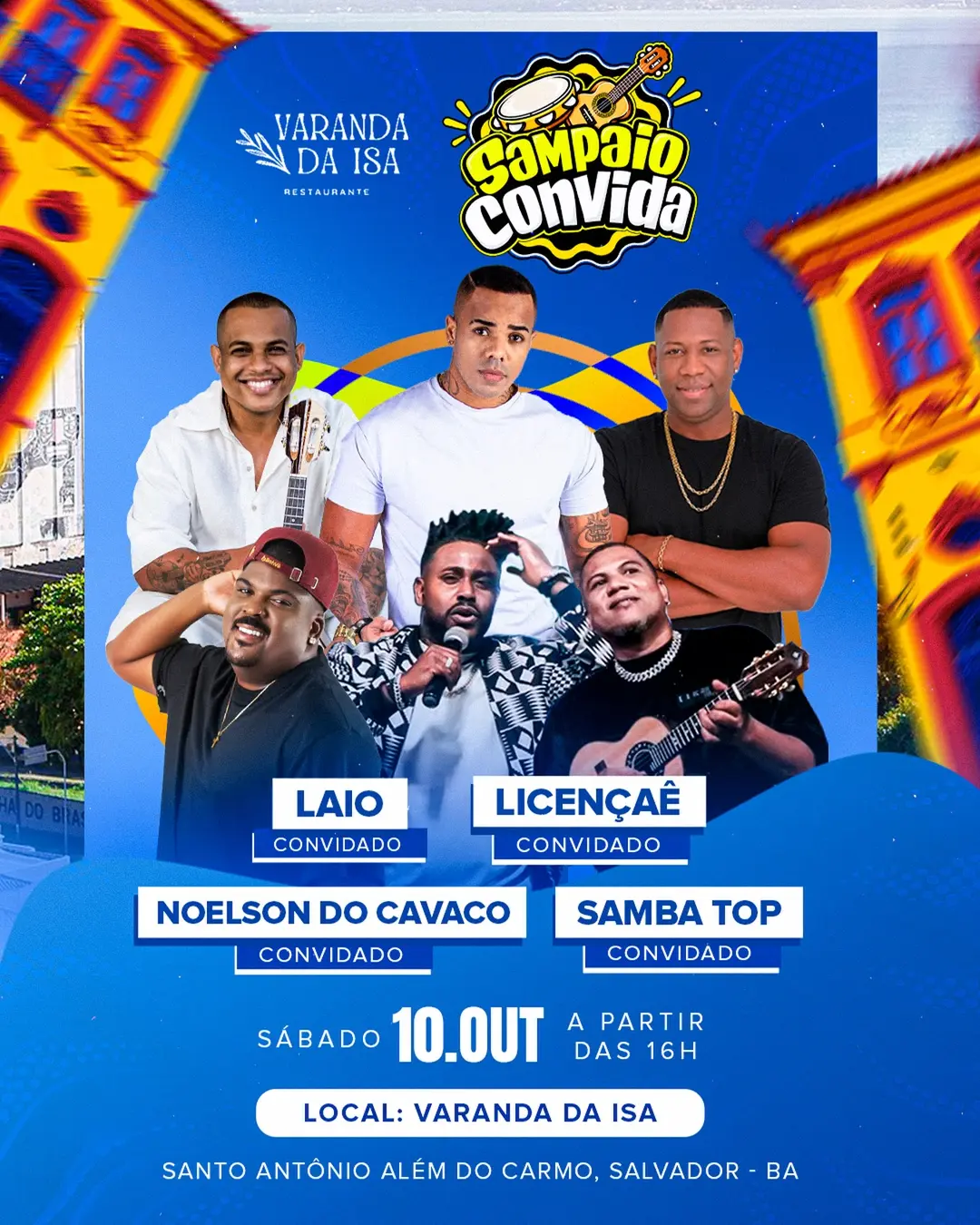 Flyer de Júnior Sampaio