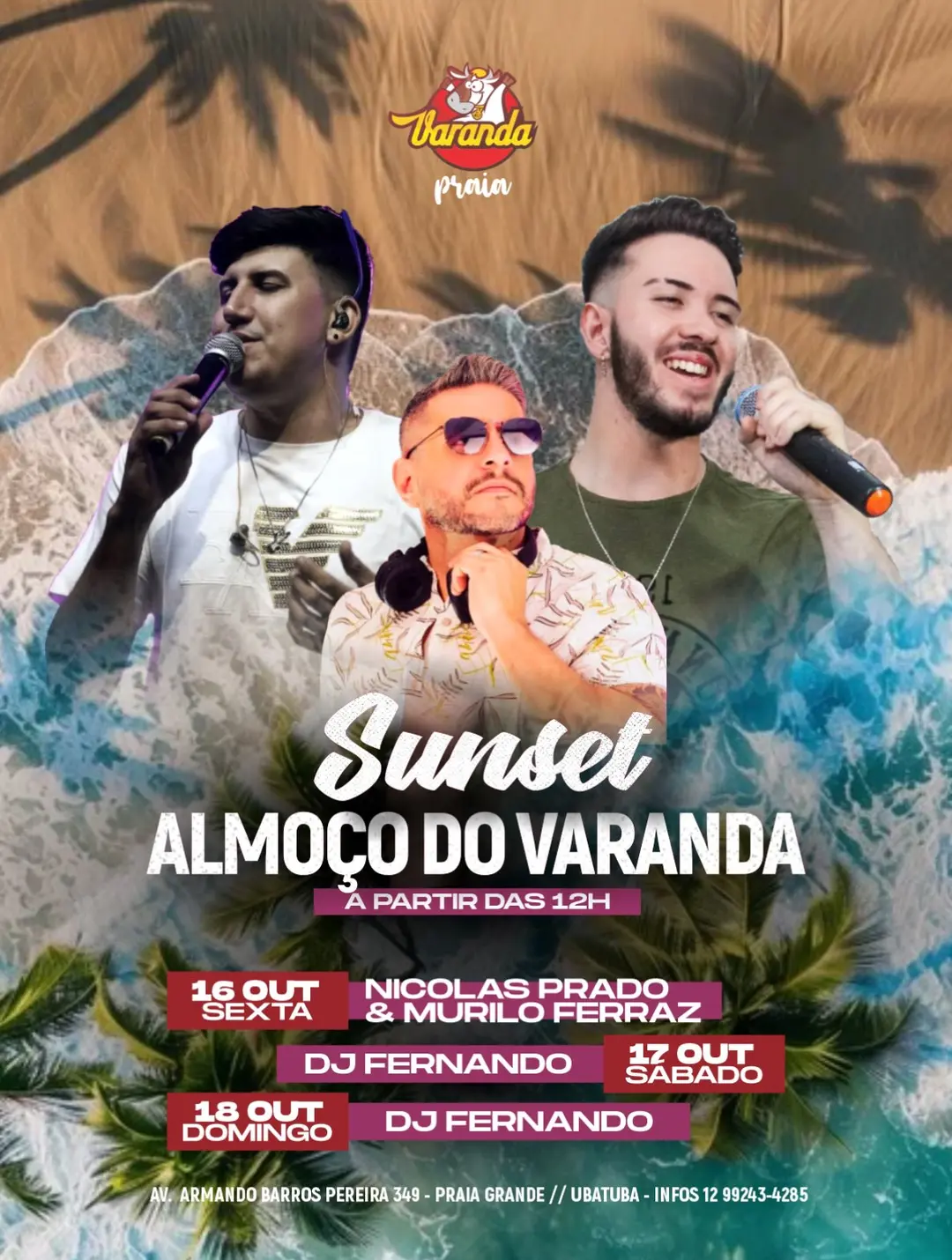 Flyer de DJ Fernando