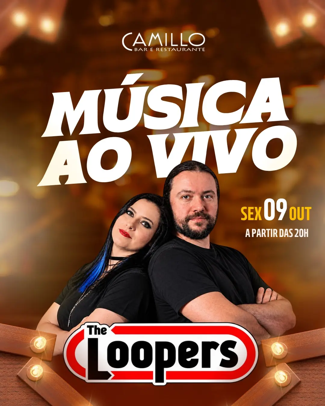 Flyer de The Loopers