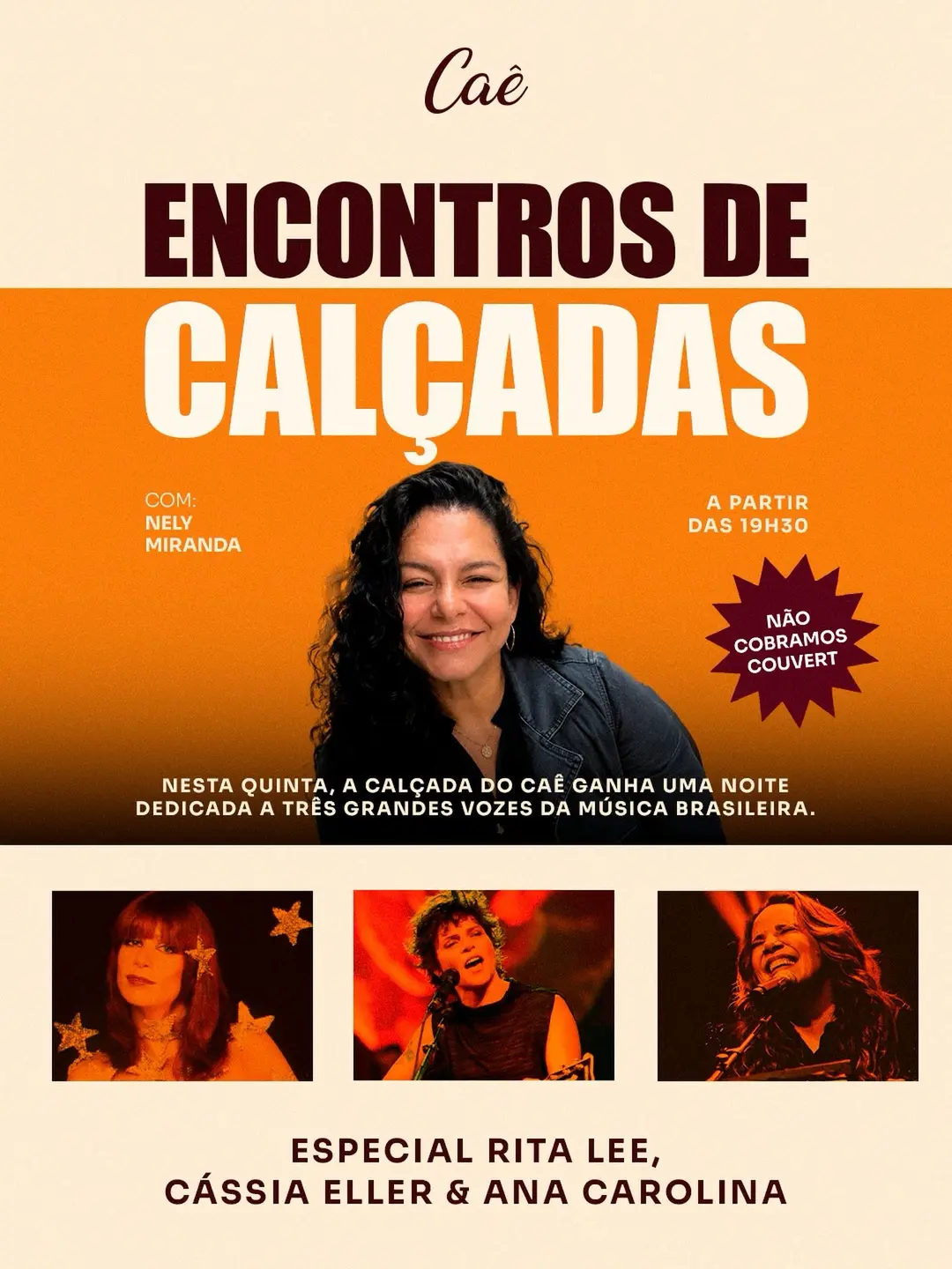 Flyer de Nelly Miranda
