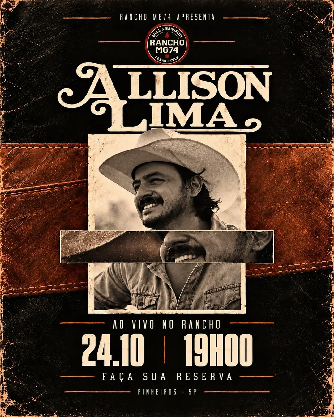 Flyer de Allison Lima