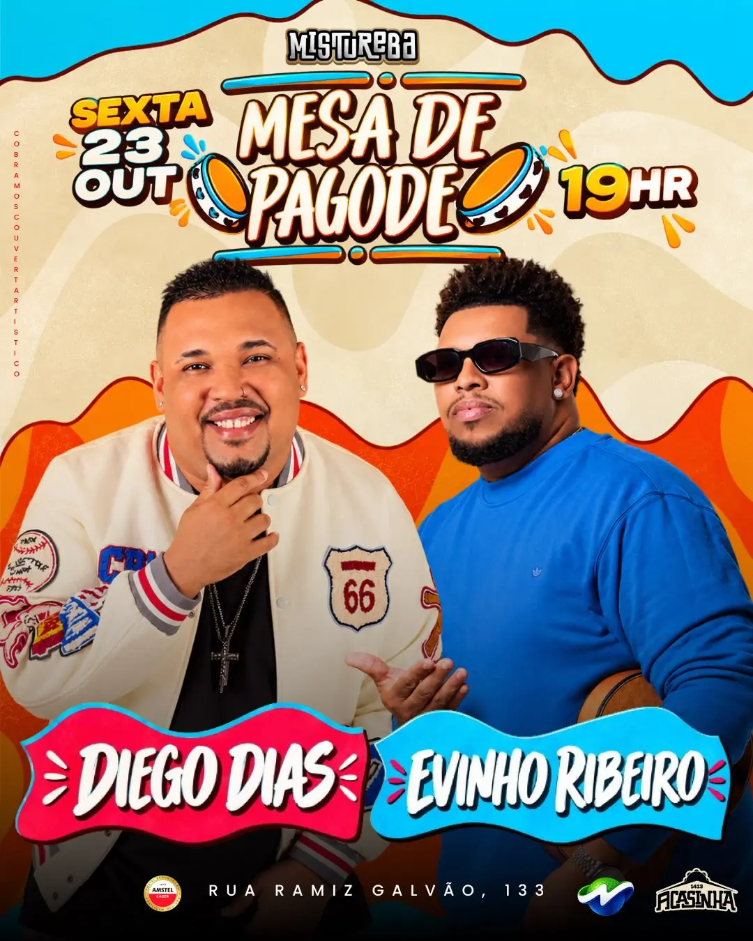 Flyer de Cantor Edmundo
