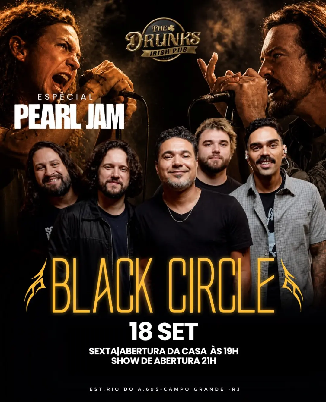 Flyer de Black Circle