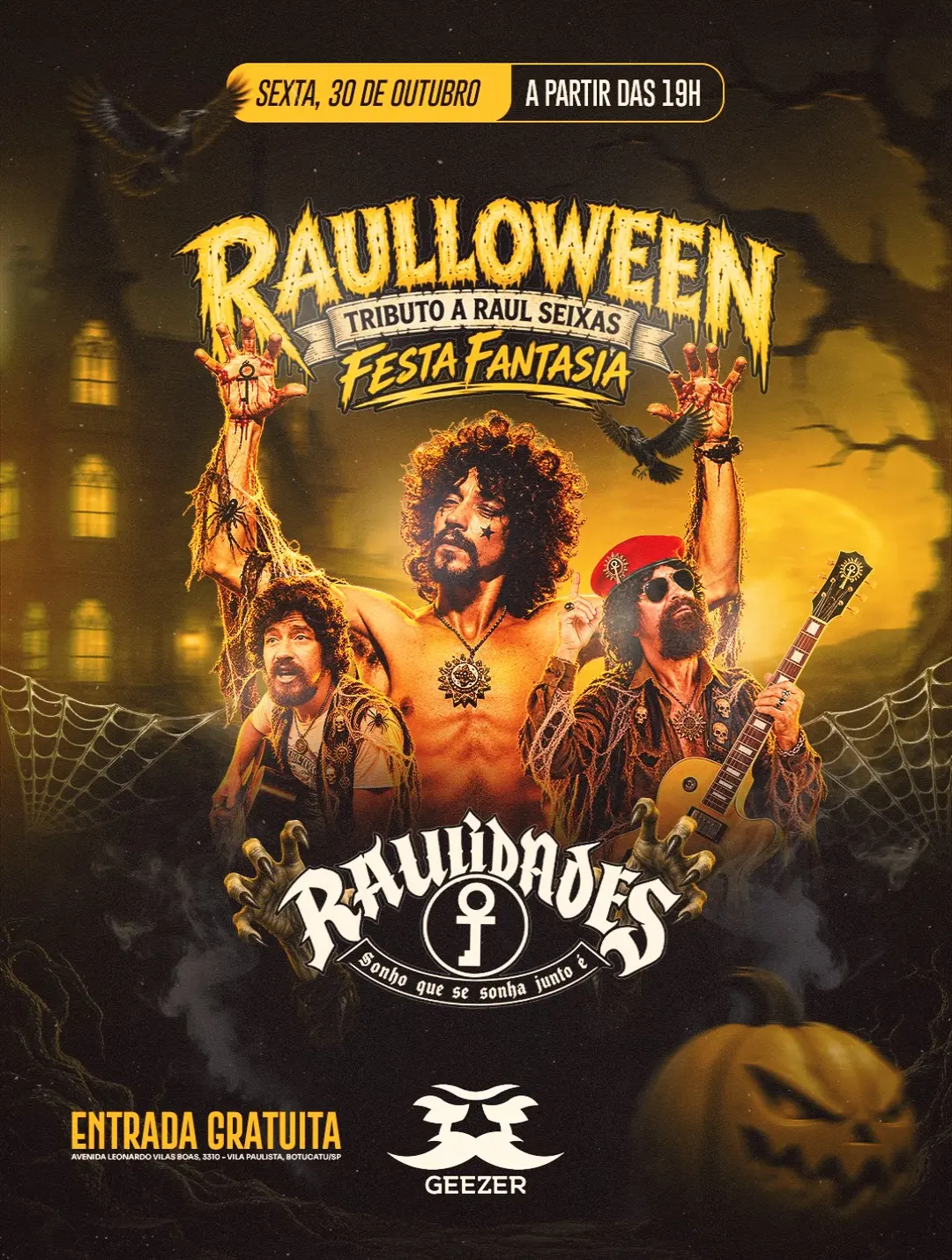 Flyer de Raulidades