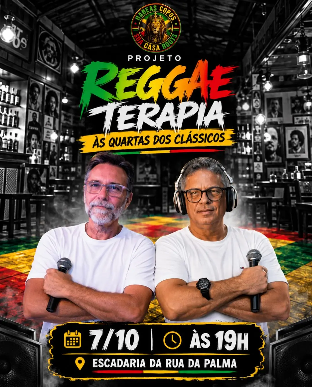 Flyer de Júnior Raça e Tony Billboard