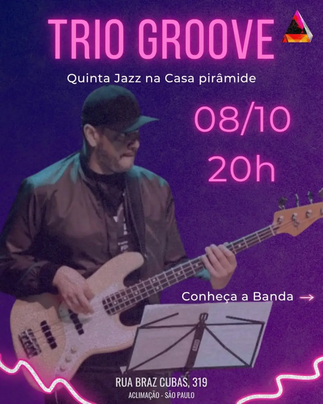 Flyer de Trio Groove