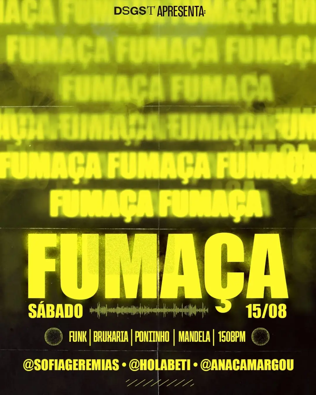 Flyer de Gui Fagaraz
