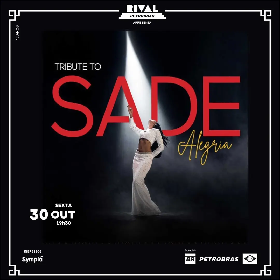 Flyer de Tribute to Sade