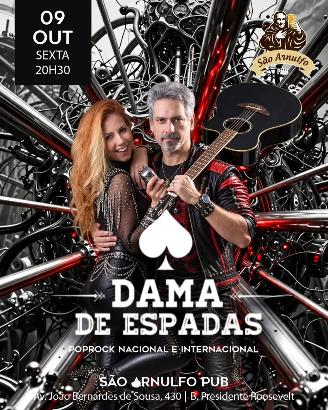 Flyer de Dama de Espadas