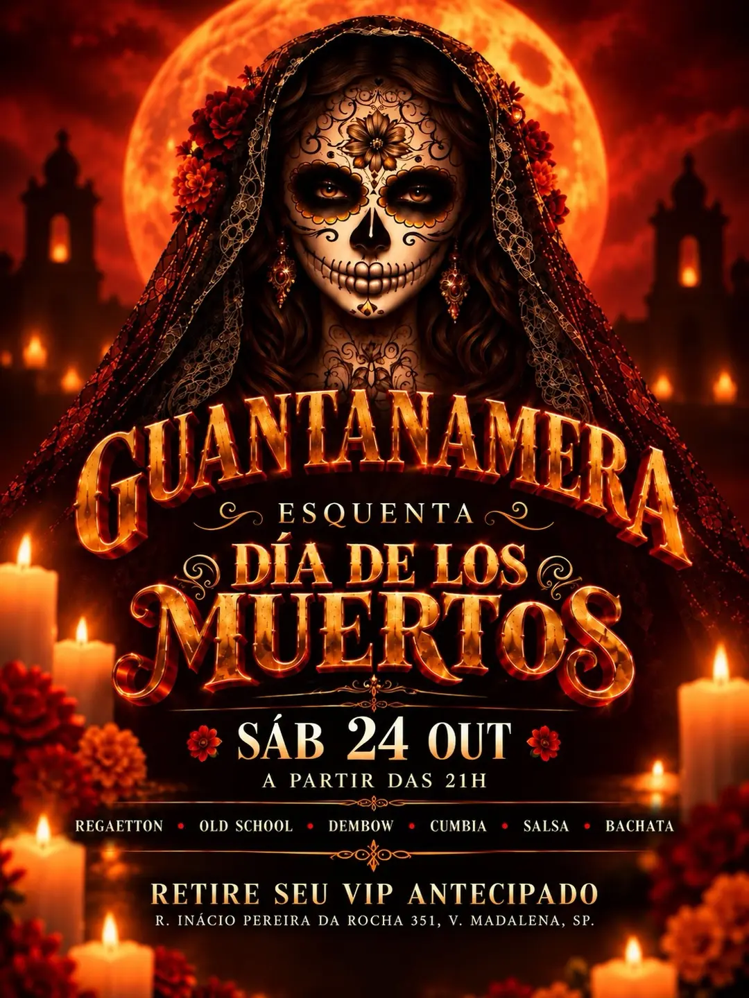 Flyer de Lucas Benitez, Cristal, Carlos Amat e mais 3 artistas