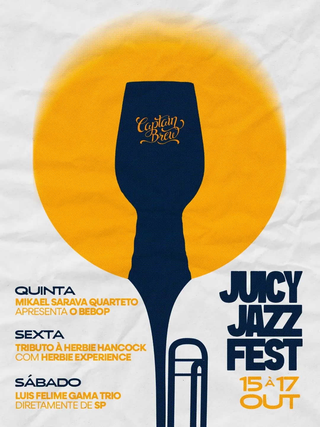 Flyer de Mikael Sarava Quarteto e mais 2 artistas