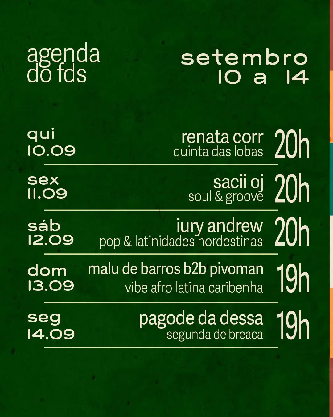 Flyer de Italo Oliveira e marialuizabr