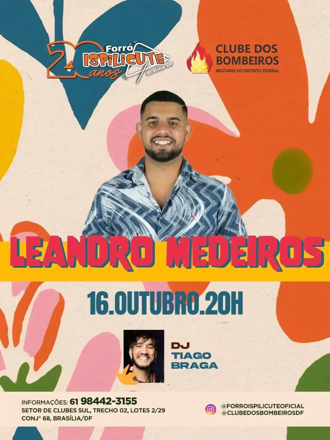 Flyer de Leandro Medeiros