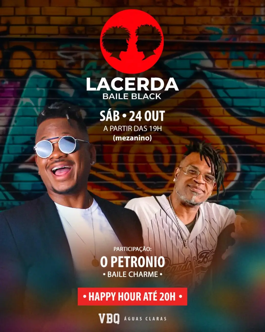 Flyer de LACERDA e O PETRONIO