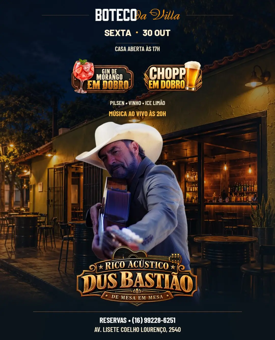 Flyer de Dus Bastião
