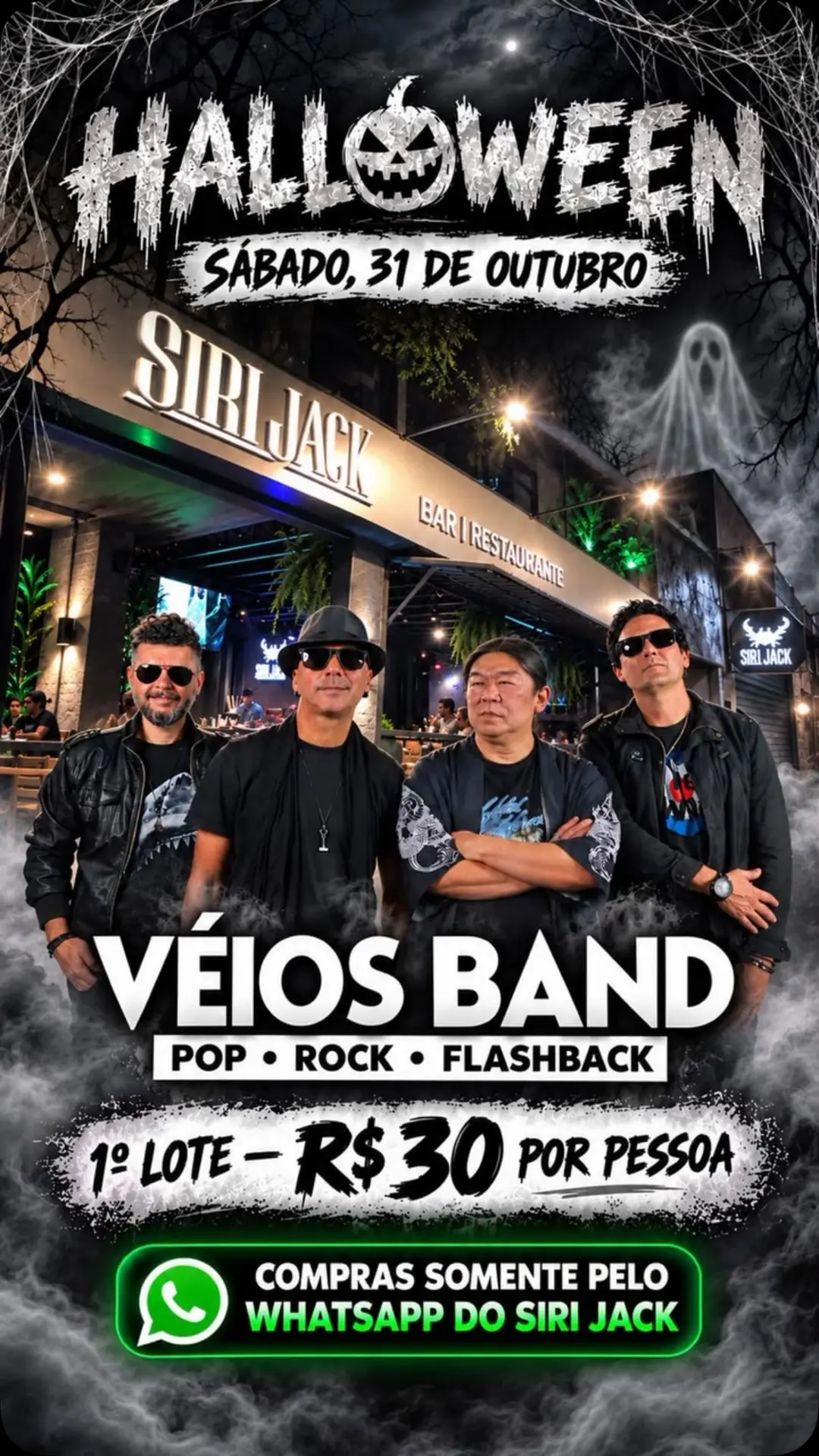 Flyer de Véio's Band