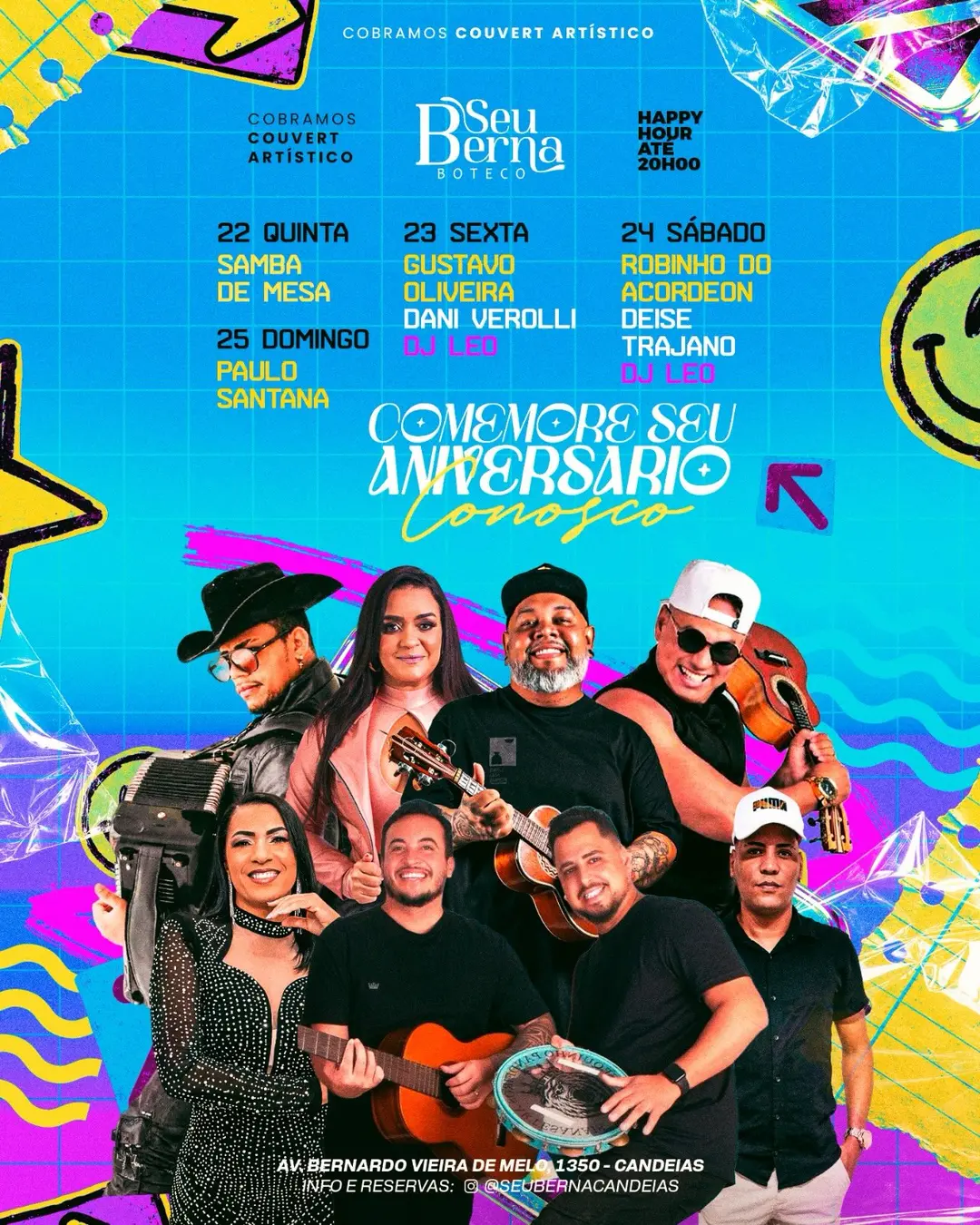 Flyer de Paulo Sant Ana