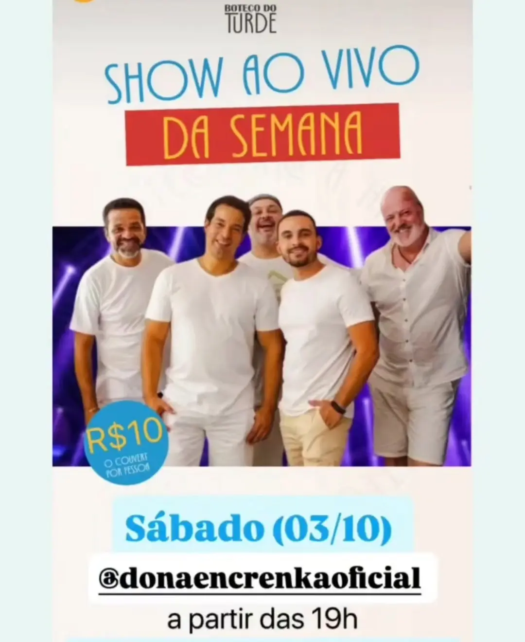 Flyer de Banda Dona Encrenka