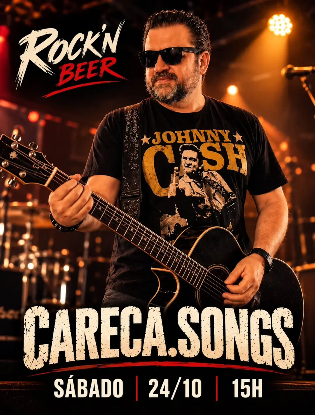 Flyer de Careca Songs